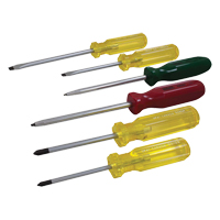 Screwdriver Set, 6 Pcs. Southpoint Industrial Supply