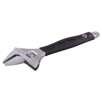 Adjustable Wrench, 8-1/4" L, 1-1/2" Max Width, Polished Southpoint Industrial Supply