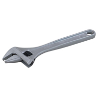 Adjustable Wrench, 6" L, 1" Max Width, Plain Southpoint Industrial Supply