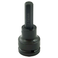 Douille &agrave; embout, Hexagonale, 14 mm x 102 mm lo, Prise 3/4" Southpoint Industrial Supply