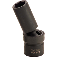 Universal Joint Socket, Impact, 3/8", 1/2" Drive, 6 Points Southpoint Industrial Supply