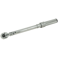 Heavy-Duty Micro-Adjustable Torque Wrench, Click, 3/8" Square Drive, 10 - 80 ft-lbs. Southpoint Industrial Supply