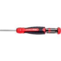 Ratcheting Tamperproof Screwdriver, 8-1/2" L, Cushion Grip Handle UAE175 | Southpoint Industrial Supply