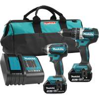 LXT&reg; 2-Tool Brushless Motor Combo Kit, 18 V Southpoint Industrial Supply