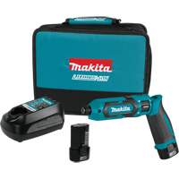 Impact Driver Kit, 1/4", 220 in-lbs Max. Torque, 7.2 V, Lithium-Ion Southpoint Industrial Supply