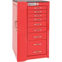 Armoire compl&eacute;mentaire gauche de s&eacute;rie Pro+, 8 tiroirs, 19" la x 19" p x 36-1/2" h, Rouge Southpoint Industrial Supply
