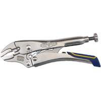 Fast Release Locking Pliers with Wire Cutter, 5" Length, Curved Jaw Southpoint Industrial Supply