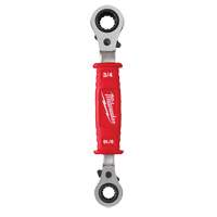 Lineman's 4-in-1 Insulated Ratcheting Box Wrench Southpoint Industrial Supply