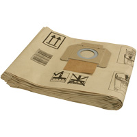 Paper Vacuum Filter Bags, 1 US gal. UAG064 | Southpoint Industrial Supply