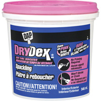 Pl&acirc;tre &agrave; reboucher DryDex, 946 ml, Contenant en plastique Southpoint Industrial Supply