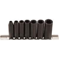 Socket Set, 7 Pcs, Impact, 1/4" Drive Size, Deep Southpoint Industrial Supply