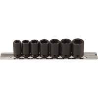 Magnetic Socket Set, 7 Pcs, Impact, 1/4" Drive Size Southpoint Industrial Supply