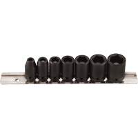 Magnetic Socket Set, 7 Pcs, Impact, 1/4" Drive Size Southpoint Industrial Supply