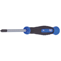 Phillips Precision Screwdriver, #00, 5" L, Cushion Grip Handle Southpoint Industrial Supply