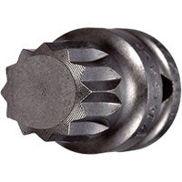 Embout &agrave; ins&eacute;rer, Triple carr&eacute;, 5 x 3/4" lo, Prise 1/4" Southpoint Industrial Supply