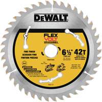 FlexVolt&reg; TrackSaw Blade, 6-1/2", 42 Teeth, Wood Use Southpoint Industrial Supply