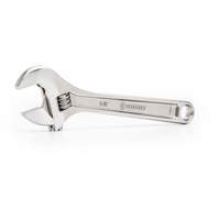 Adjustable Wrench - Bagged, 8" L, 1-1/8"/29 mm Max Width, Chrome Southpoint Industrial Supply