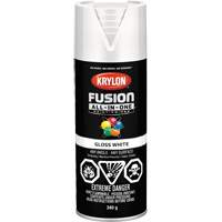 Fusion All-In-One™ Paint, White, Gloss, 12 oz., Aerosol Can UAJ412 | Southpoint Industrial Supply