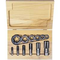 Hexagon Re-threading Tap & Die Set, 12 Pieces Southpoint Industrial Supply