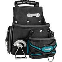 TH3 Roofer & General-Purpose Pouch, Multiple Tool Holder, Leather/Polyester/Polypropylene, 2 Pockets Southpoint Industrial Supply