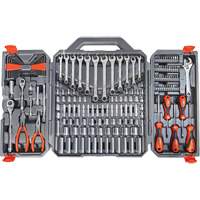 3/8" Drive 6 Point SAE/Metric Professional Tool Set, 180 Pieces UAK417 | Southpoint Industrial Supply