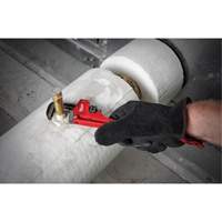 Cl&eacute; &agrave; tuyau, Cap des m&acirc;choires 3/4", Longueur 6", Fini Rev&ecirc;tement en poudre Southpoint Industrial Supply