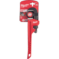 Cl&eacute; &agrave; tuyau, Cap des m&acirc;choires 1-1/2", Longueur 10", Fini Rev&ecirc;tement en poudre, Prise Ergonomique Southpoint Industrial Supply