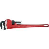 Pipe Wrench, 3" Jaw Capacity, 24" Long, Powder Coated Finish, Ergonomic Handle Southpoint Industrial Supply