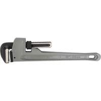 Pipe Wrench, 2-1/2" Jaw Capacity, 18" Long, Ergonomic Handle Southpoint Industrial Supply