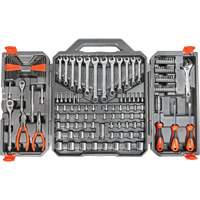 1/4" & 3/8" Drive 6 Point SAE/Metric Professional Tool Set UAL155 | Southpoint Industrial Supply