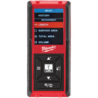 Laser Distance Meter, 0' - 330' (0 m - 100.6 m) Range, Digital (Electronic) UAL984 | Southpoint Industrial Supply
