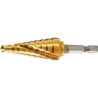 DRILLCO #1 Step Drill, 1/8" - 1/2" , 1/32" Increments Southpoint Industrial Supply