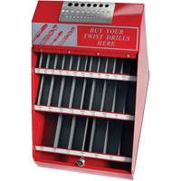Ensemble de pr&eacute;sentoir pour forets fractionnaires DRILLCO, 540 morcea Southpoint Industrial Supply