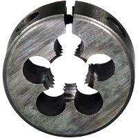 DRILLCO Adjustable Die, 0-80 Thread, High Speed Steel Southpoint Industrial Supply