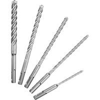 MX4 4-Cutter Rotary Hammer Drill Bit Kit, 5 Pieces, Carbide Southpoint Industrial Supply