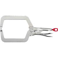 Torque Lock Locking Pliers with Deep Jaws, 9" Length, C-Clamp Southpoint Industrial Supply