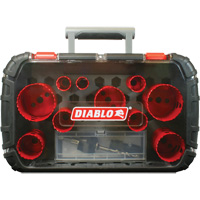 General Purpose Bi-Metal Hole Saw Set, 14 Pieces Southpoint Industrial Supply