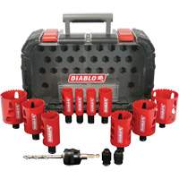 General Purpose Bi-Metal Hole Saw Set, 14 Pieces Southpoint Industrial Supply