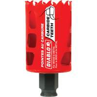 Wood & Metal Hole Saw, 1-3/4", 2-3/8" Depth of Cut, Carbide Southpoint Industrial Supply