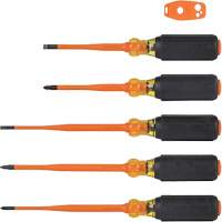 Slim-Tip Insulated Screwdriver Set, 1000 V, 6 Pcs Southpoint Industrial Supply