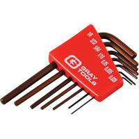 Hex Key Set, 7 Pcs., Imperial Southpoint Industrial Supply