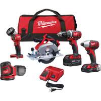 Trousse 5 pi&egrave;ces doutil combin&eacute; M18, Lithium-ion, 18 V Southpoint Industrial Supply