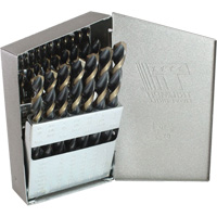 Triumph&reg; MRO Plus&reg; Jobber Length Drill Bit Set, 29 Pieces, High Speed Steel Southpoint Industrial Supply