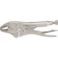 Locking Pliers with Wire Cutter, 5" Length, Curved Jaw Southpoint Industrial Supply