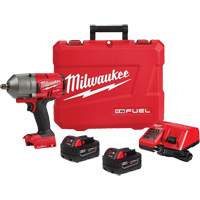 Ensemble de cl&eacute; &agrave; chocs &agrave; couple &eacute;lev&eacute; M18 Fuel avec One-Key &agrave; d&eacute;tente &agrave; broche, 18 V, Mandrin 1/2" Southpoint Industrial Supply