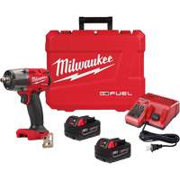 M18 Fuel™ Mid-Torque Impact Wrench with Friction Ring Kit, 18 V, 1/2" Socket UAV816 | Southpoint Industrial Supply