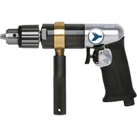 AD12VSRK Perceuse pneumatique &agrave; vitesse variable, 6 pi³/min, 1/4" NPT, 82 dBA, 1/2" mandrin, Avec cl&eacute; Southpoint Industrial Supply