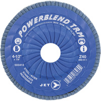 PowerBlend Trimmable Flap Disc, 5" x 7/8", Type 29, Z40 Grit, Zirconia Alumina Southpoint Industrial Supply