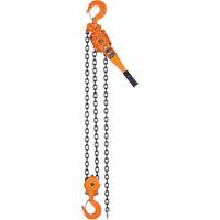 KLP Series Lever Chain Hoists, 5' Lift, 12000 lbs. (6 tons) Capacity, Steel Chain UAW096 | Southpoint Industrial Supply