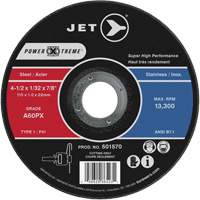 Power Xtreme Cut-Off Wheels, 6" x 1/16", 7/8" Arbor, Type 1, 10200 RPM Southpoint Industrial Supply